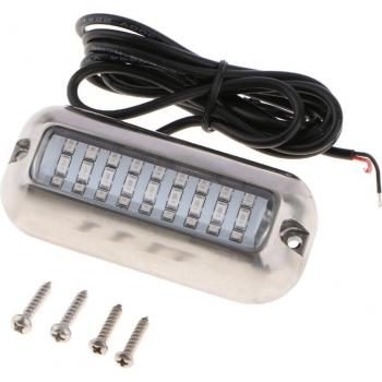 12V Stainless Steel 27LED Blue Underwater Lights