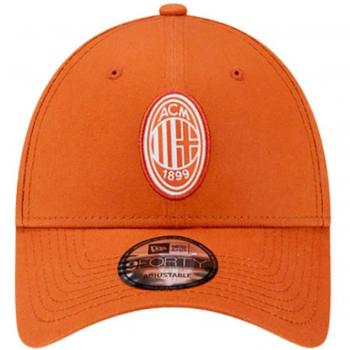 Sombrero 9FORTY AC Milan Nueva Era naranja rústico un solo tamaño