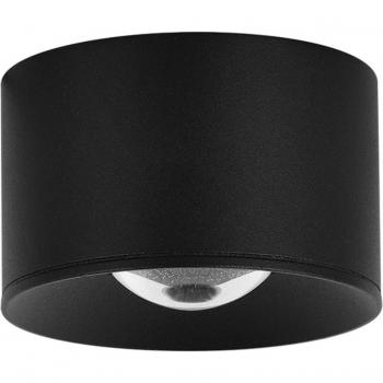 Faretto LED da soffitto per esterni S133 Ø 6,5 cm, nero sabbia