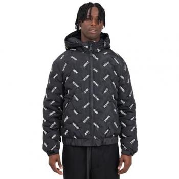 Versace Jeans Couture Men's Black Down Jacket, Size S