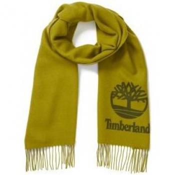 Timberland Men's Scarf with Yarn Dye and Logo