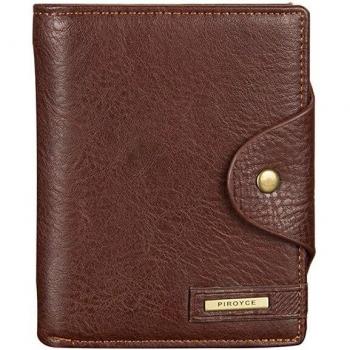 Porte-monnaie en cuir PU pour hommes avec pochettes WB61