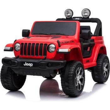 Jeep Wrangler Eléctrico Qplay 12V Rojo