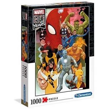 Clementoni Marvel 80th Anniversary 1000pc Puzzle