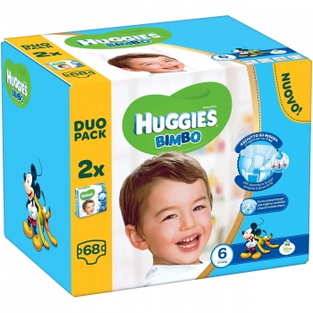 Huggies Pannolini Bimbo, Taglia 6, 34 Pannolini