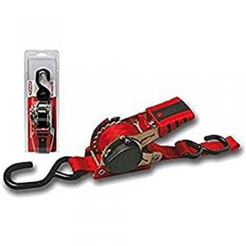 Ponsa 25mm Ratchet Strap with Red Retractable Feature