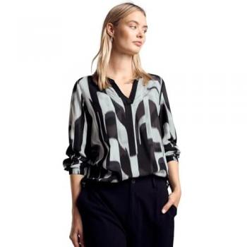 Street One Casual Bluse Schwarz