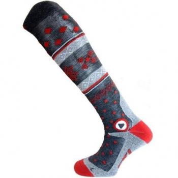 Calcetines Enforma Ski Xtreme Mountain, unisex, color rojo, talla XL
