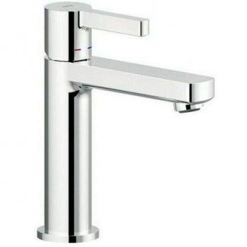 Nobili LR116118/3CR Lira-Waschtischbatterie ohne Ablaufgarnitur – verchromt, Messing