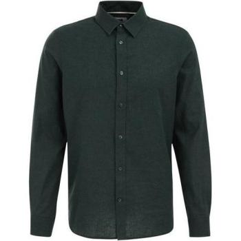 Camicia Elegante Verde Scuro WE Fashion