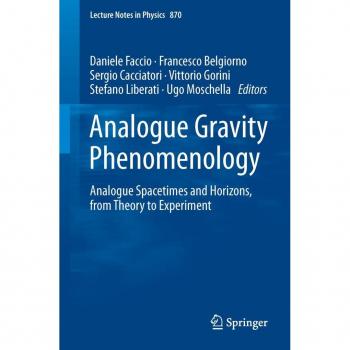 Vitalsource Technologies, Inc. Analogue Gravity Phenomenology
