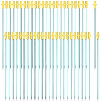 Inseminación Artificial: Tubos de Varilla Azul, Desechables – Paquete de 50 Unidades