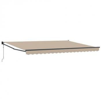 4.5 m × 3 m Beige Retractable Awning (Automatic)