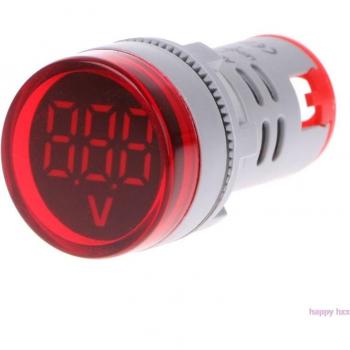 Indicateur Lumineux Voltmètre 22 mm