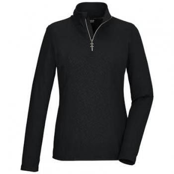 Killtec Damen Langarmshirt KSW 321 schwarz