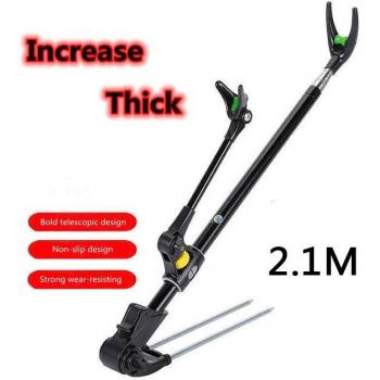Support de canne à pêche pliable télescopique 11,7 à 2,1 m
