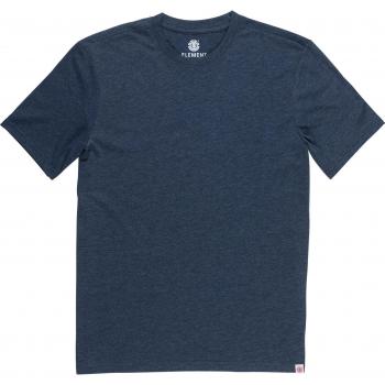 Indigo Heather Basic Crew Shirt, S