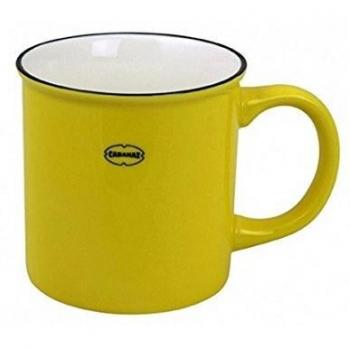 Bright Yellow Enamel Mug