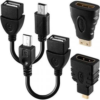 Adattatore maschio miniHDMI-femminaHDMI AFUNTA