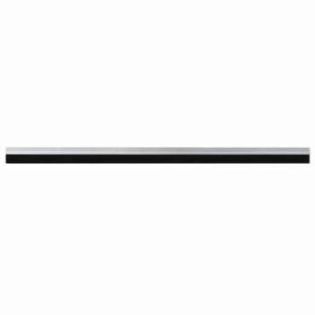 Brosses d’isolation pour portes, 2 pièces, finition argent, 100 cm