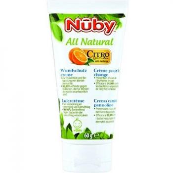 Nuby Citroganix Crema Natural para Irritaciones del Pañal 60g