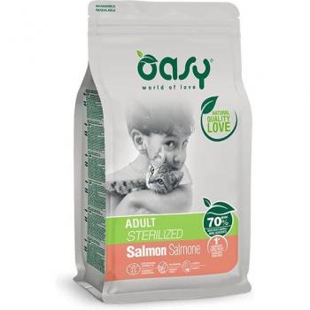 Alimentación Saludable de Salmón Estéril para Gatos Adultos – 7,5 kg