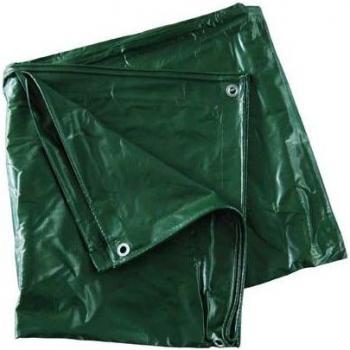Telone occhiellato Pvc Pesante Verde Effetto