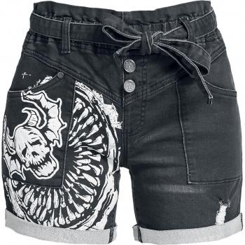 EMP Exclusive Stranger Things Hellfire Club Shorts for Women