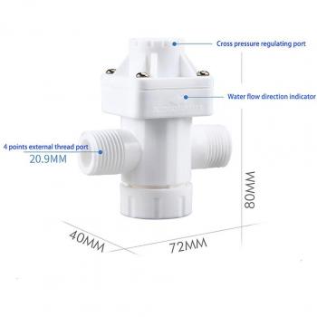 Adjustable Pressure Reducing Valve for Purifiers