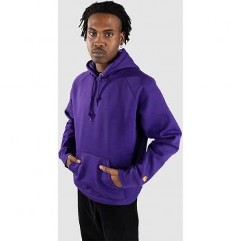 Carhartt WIP Chase Hooded Sweat Violett Herren M