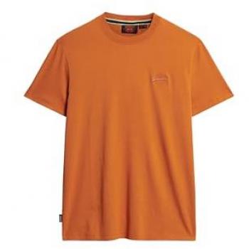 Camiseta bordada con logotipo de algodón orgánico Superdry Essential