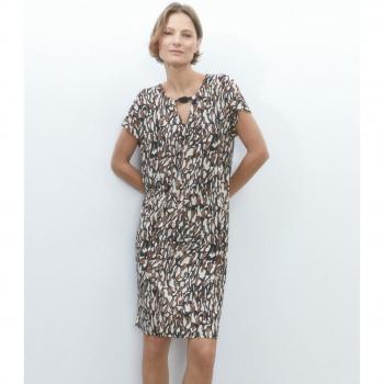 Vestido largo con estampado floral Woman El Corte Inglés