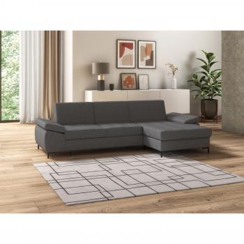 Capelo L-Form Ecksofa von DOMO collection, wahlweise mit Schlaffunktion