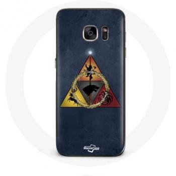 Protector de pantalla Samsung Galaxy S7 GOT 8 Logo Triángulo Baratheón y Lannister