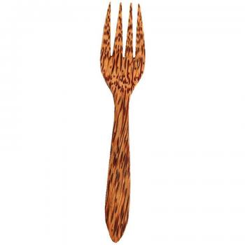 Tenedor y Cuchara EcoCoco en Madera