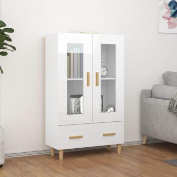 Armário Elegante Alto 70x31x115 cm Branco