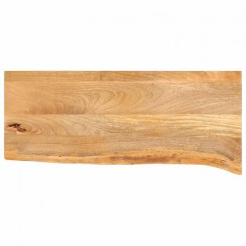 Live Edge Table Top 90x30x3.8 cm Solid Wood Mango vidaXL