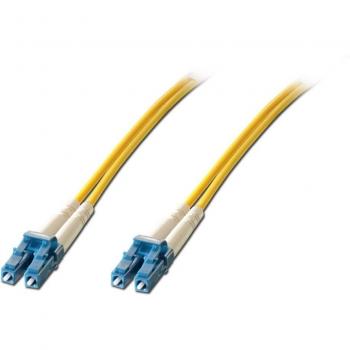 Cable de fibra óptica OS1 Lindy MicroMeters (5 m, conectores LC a LC 9/125)