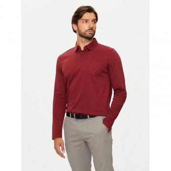 Regular Fit Polo Bordeaux C5 di Pierre Cardin