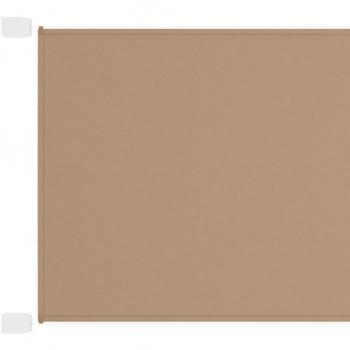 140x800 cm Taupe Vertical Awning Oxford Fabric