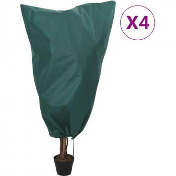 VidaXL Coberturas de Proteção para Plantas 4 pcs 70 g/m²