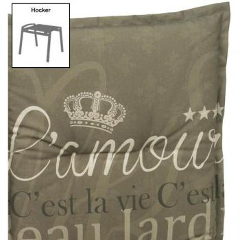 GO-DE Hockerauflage im Boho Design