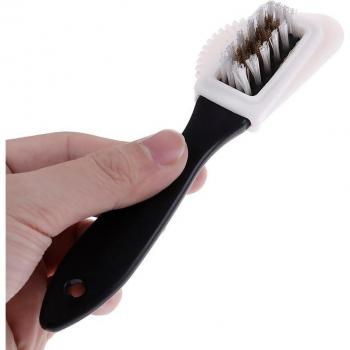 Black S-Shape Cleaning Brush for Shoes