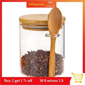 Elegant Sugar Bowl with Bamboo Cover