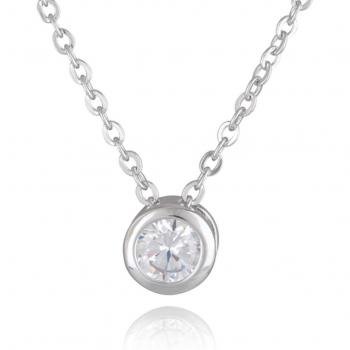 White Silver Lily Trésors Pendant