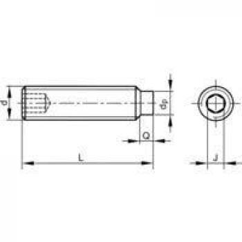 M6x8 GR-45H Skt Screw with Dog Tip