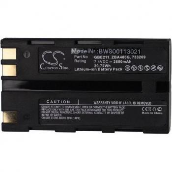 Leica Builder 500 High‑Capacity 2800 mAh 7.4 V Lithium Ion Power Cell – Vhbw