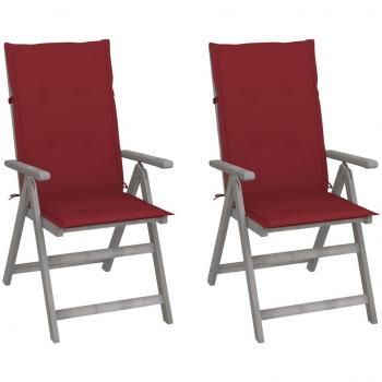 Acacia Patio Recliner 2 Unidades – VidaXL