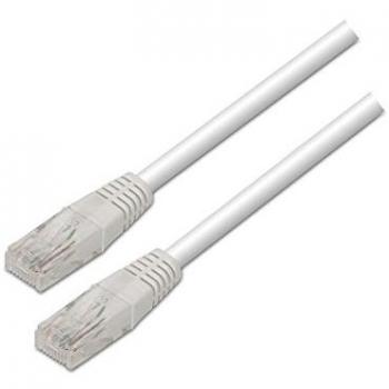 Cable de Red RJ45 UTP 5m Nanocable Cat.5e Blanco