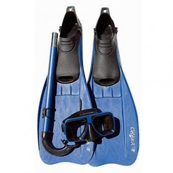 So Dive Lagon Standard Set de Buceo Azul y Negro Niños